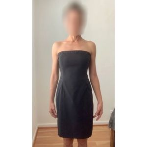 Ralph by Ralph Lauren Blk Strapless Cocktail Dress